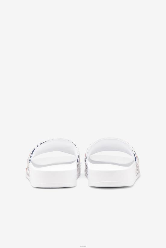 לבן/כהה/אדום FILA מצב רוח דריפטר נשים לבן/צי/אדום 2 68LF1371