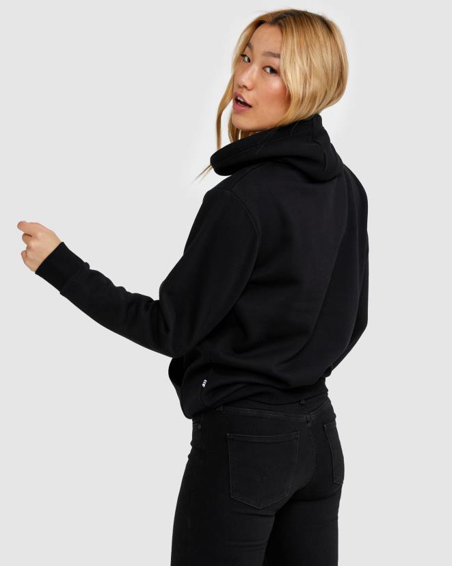 שָׁחוֹר FILA מכסה המנוע הקלאסי לשני המינים 2 פילה שחורה 68LF2459