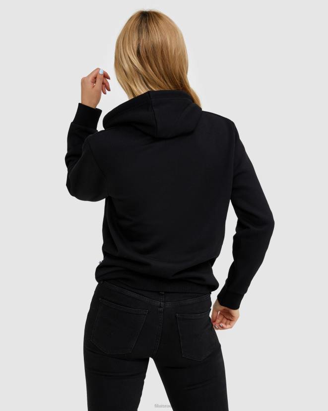 שָׁחוֹר FILA מכסה המנוע הקלאסי לשני המינים 2 פילה שחורה 68LF2459