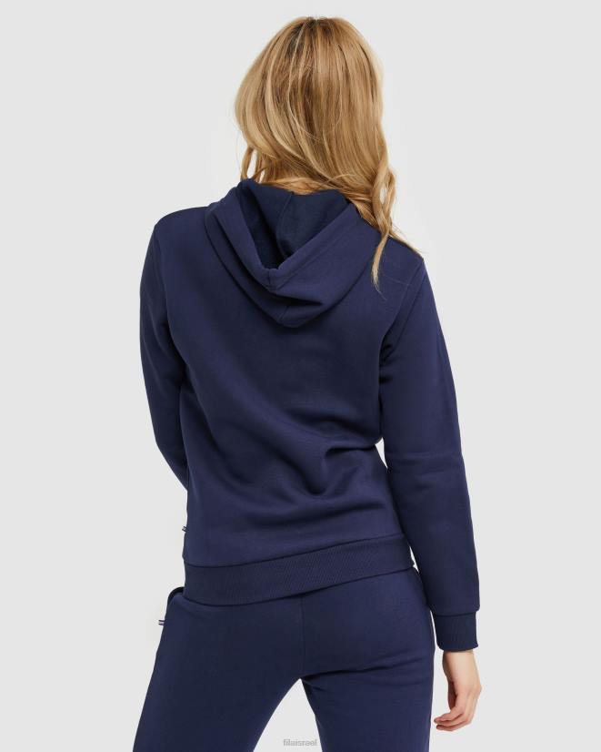 חיל הים החדש FILA מכסה המנוע הקלאסי לשני המינים 2 ניו נייבי פילה 68LF2471