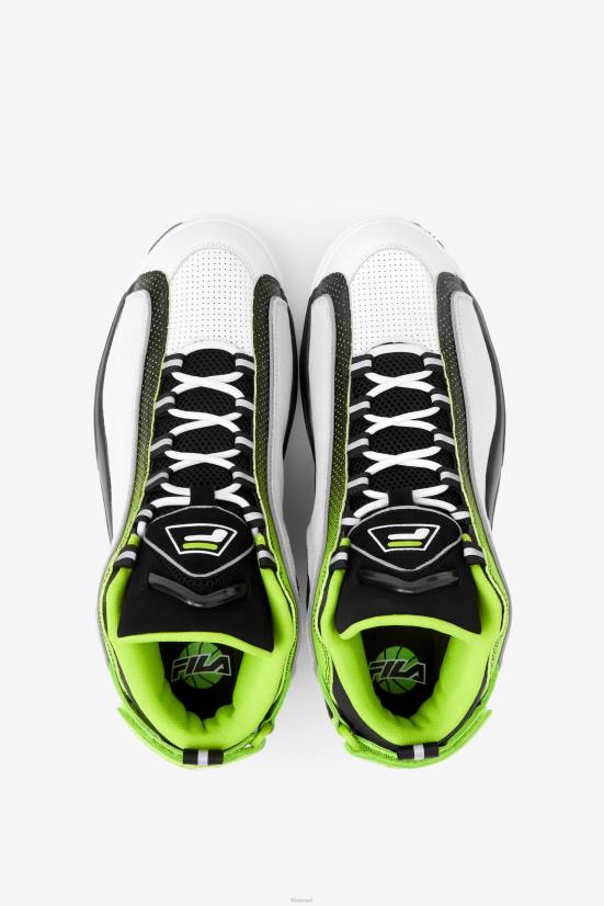 ליים לבן/שחור/חומצתי FILA גברים גרנט היל 2 פילה סיד לבן/שחור/חומצה 68LF8