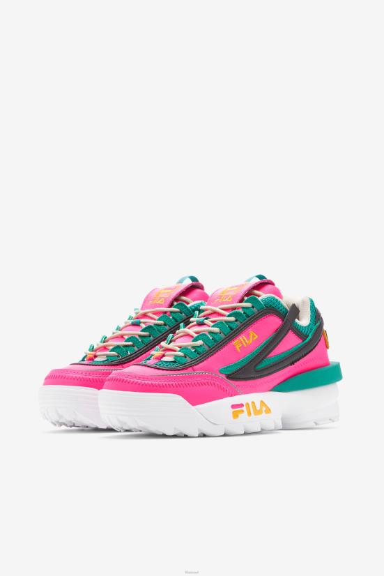 זוהר ורוד/זהב/גרדניה FILA משבש נשים 2 exp fila זוהר ורוד/זהב/גרדניה 68LF1238