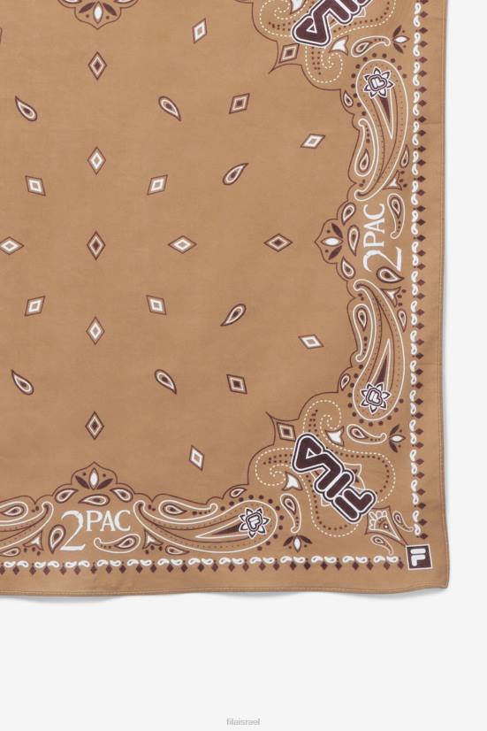 חום טבק FILA 2pac בנדנה טבק פילה חומה 68LF959