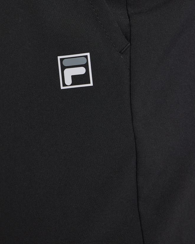 שָׁחוֹר FILA ווייד 3/4 מכנס שחור פילה לגברים 68LF2423