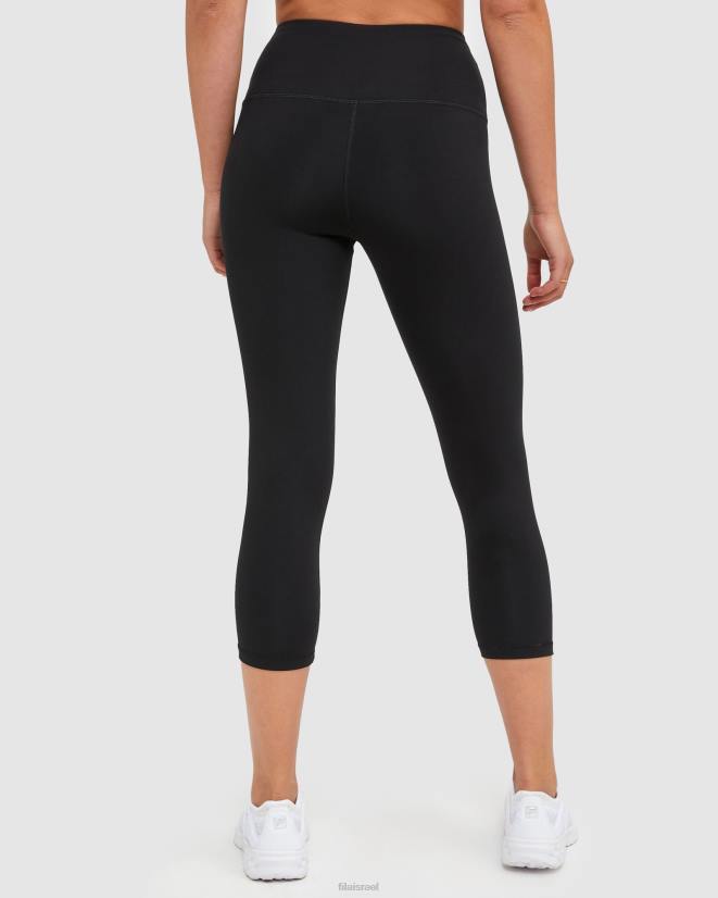 שָׁחוֹר FILA טייץ 3/4 קלאסי לנשים שחור פילה 68LF2879