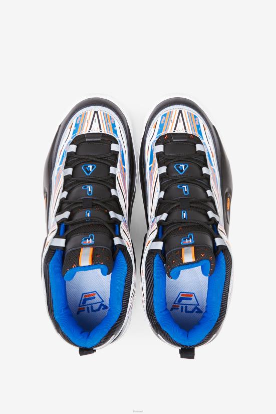 לבן/כתום/כחול FILA פילה לבן/כתום/כחול גבעת גברים לגברים 3 68LF88