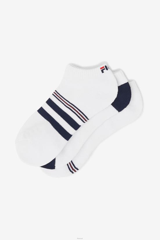 לבן FILA גרב 3 חבילה לגברים עם פסים מסוג fila לבן 68LF1089