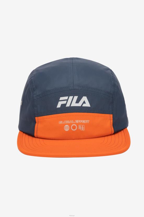 עגבנייה נייבי/שרי FILA כובע מחנאות נייבי/עגבניות שרי פילה 5 פאנל 68LF975