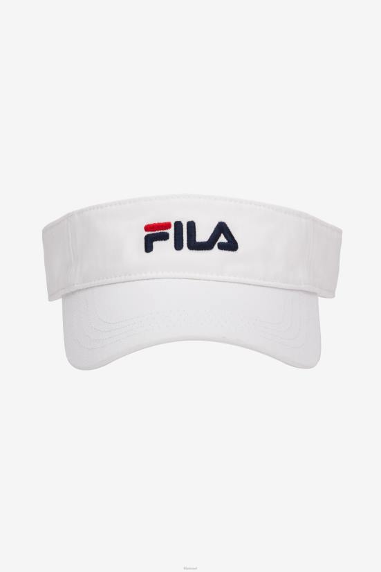 לבן FILA מגן רקום פילה לבן 68LF1006