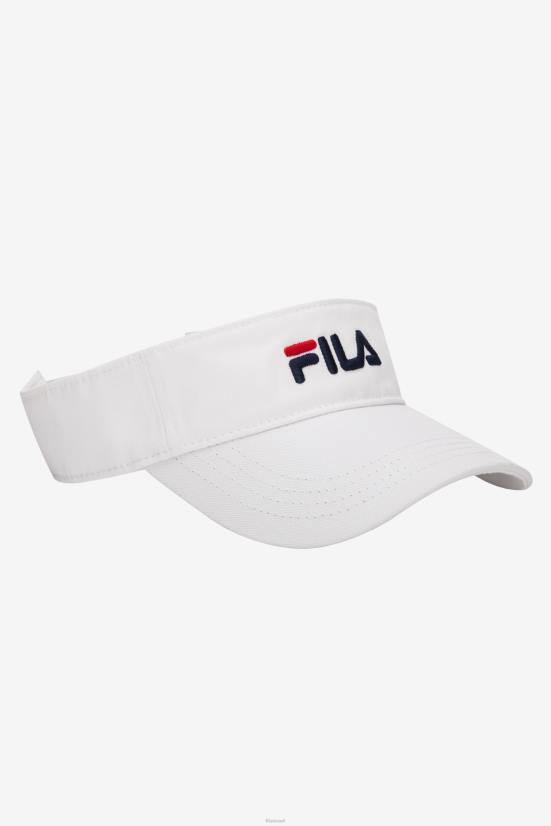לבן FILA מגן רקום פילה לבן 68LF1006