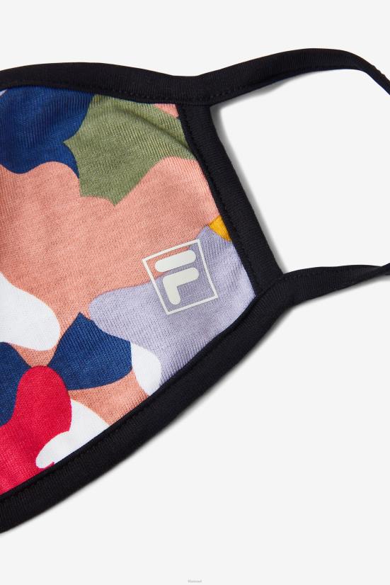 קשת קשת קמו FILA מסכת פנים מבד קשת קשת פילה צבעונית 68LF1041