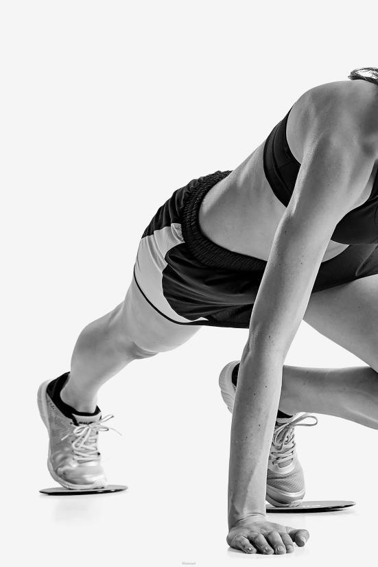 שָׁחוֹר FILA דיסקי ליבה גולשים פילה שחור 68LF1100