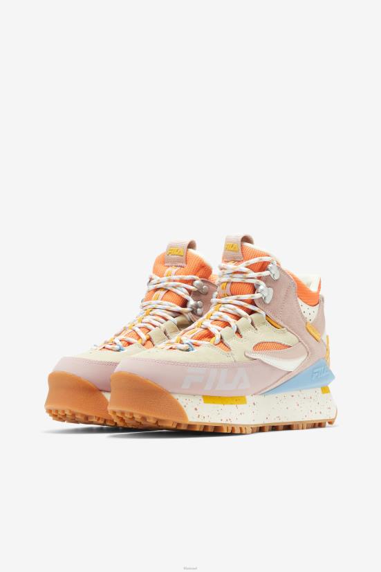 כתום/אפור/לבן FILA רנו מולטי טרקים לנשים פילה כתום/אפור/לבן 68LF1205