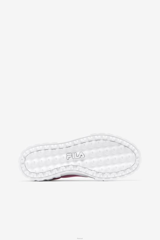 צמר גפן מתוק/לבן FILA צמר גפן מתוק/פילה לבן נחש ססגוני בהתזת חול לנשים 68LF1275