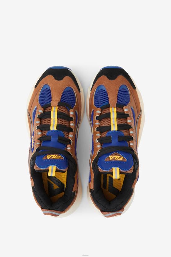 בומבאי חום/כחול/אקרו FILA טריגטה לנשים בומבאי חום/כחול/אקרו פילה 68LF1335