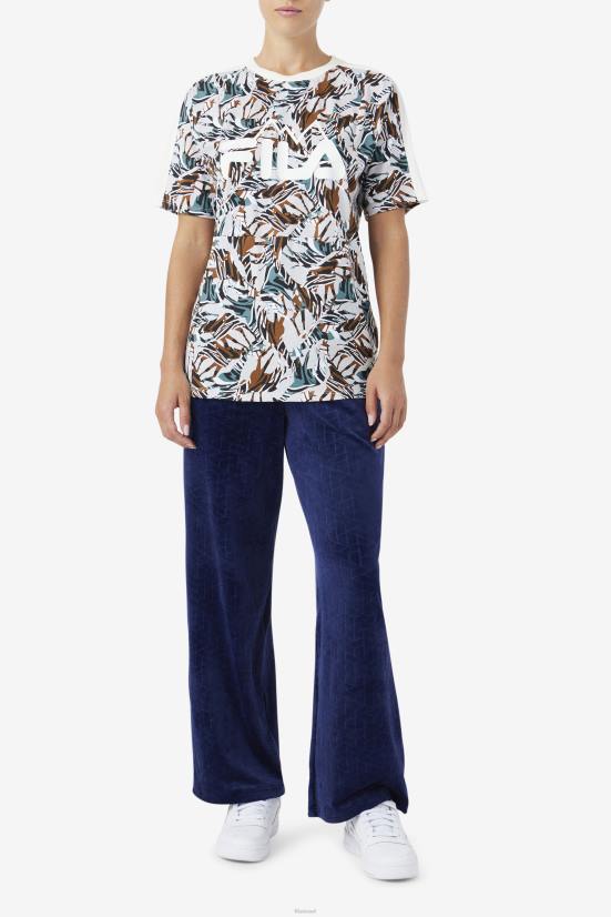 הדפס אנפה/סוער/אגם עמוק FILA נטלי בויפרנד טי פילה אנפה/סוער/אגם עמוק 68LF1376