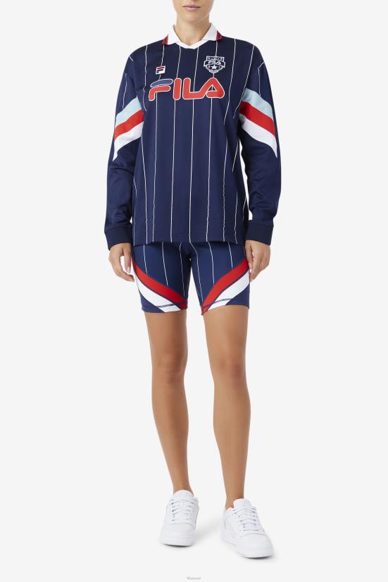 חיל הים/לבן/אדום FILA חולצת שוער חיל הים/לבן/אדום פילה זוררה 68LF1377