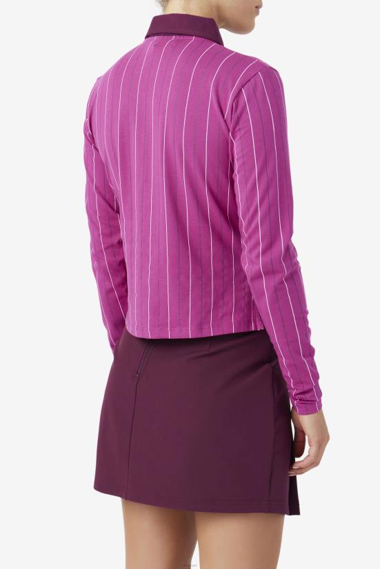 יין אודם/פוטפורי/ענבים FILA פילה רוז'/פוטפורי/יין ענבים ג'אדה פולו עם שרוול ארוך 68LF1384