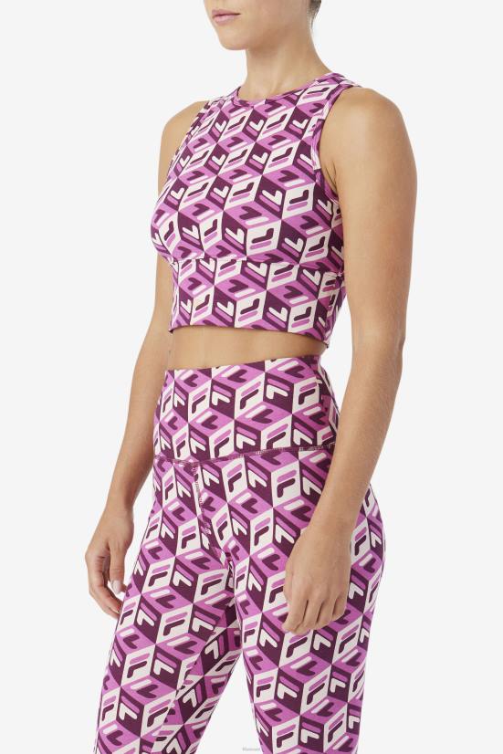 יין אודם/פוטפורי/ענבים FILA אודם/פוטפורי/יין ענבים אמלין טנק פילה 68LF1392