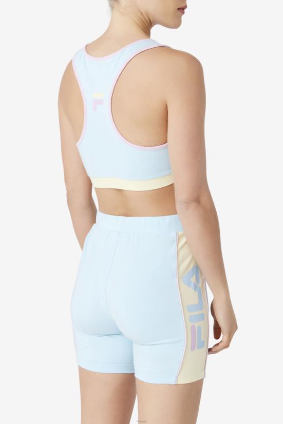 כְּחוֹל FILA חולצת חזייה כחולה פילה קאירי 68LF1443