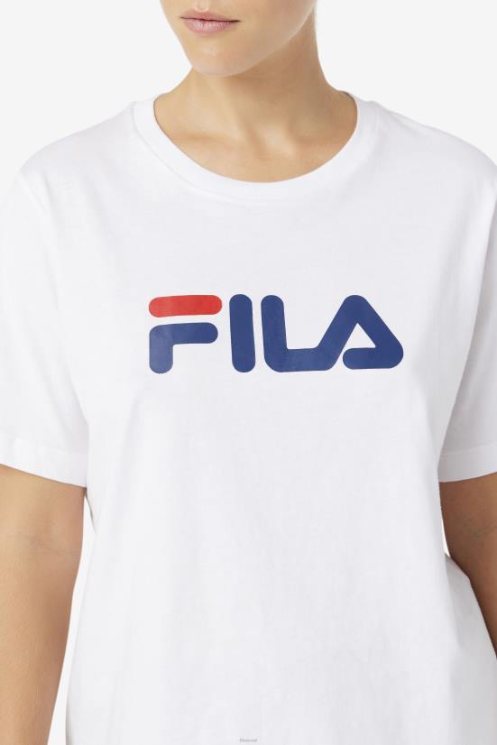 לבן FILA טי טי פילה לבן 68LF1446