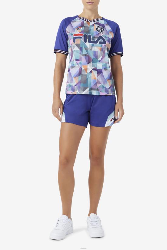 גיאופרינט/כחול FILA גיאופרינט/ג'רזי שלג כחול כחול 68LF1458