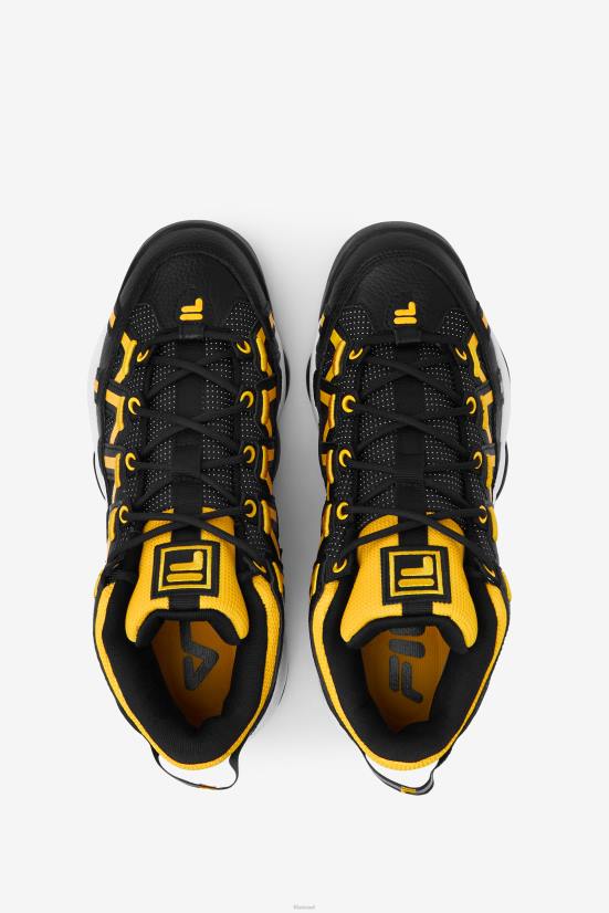 שחור/לימון/לבן FILA ספגטי סטאקהאוס לגברים שחור/לימון/לבן פילה 68LF149