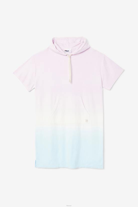 סחלב/כחול/אפרסק רך FILA סחלב / כחול / אפרסק רך פונצ'ו פילה קאלי עם ברדס 68LF1503