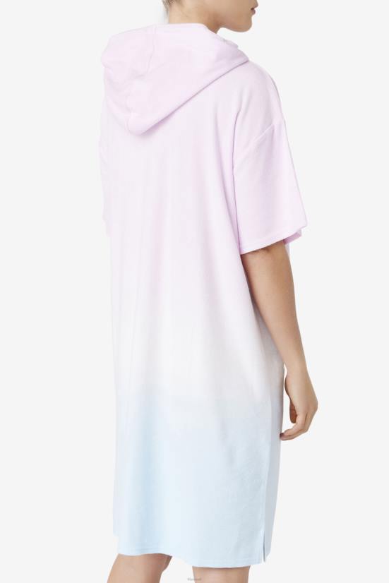 סחלב/כחול/אפרסק רך FILA סחלב / כחול / אפרסק רך פונצ'ו פילה קאלי עם ברדס 68LF1503