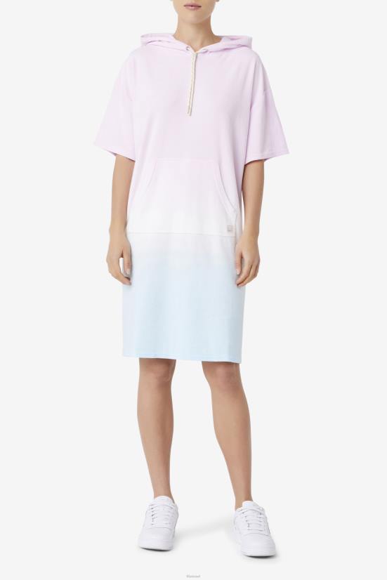 סחלב/כחול/אפרסק רך FILA סחלב / כחול / אפרסק רך פונצ'ו פילה קאלי עם ברדס 68LF1503