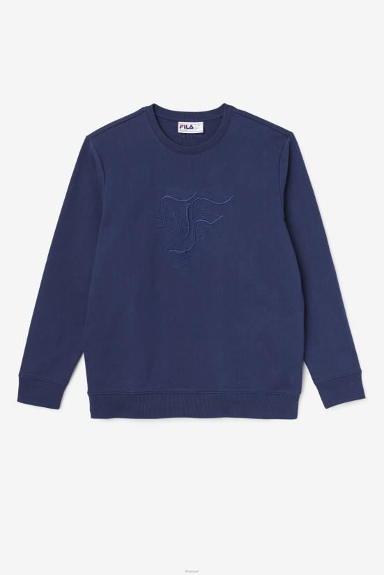 חיל הים FILA סווטשירט איזבלה פילה נייבי 68LF1520