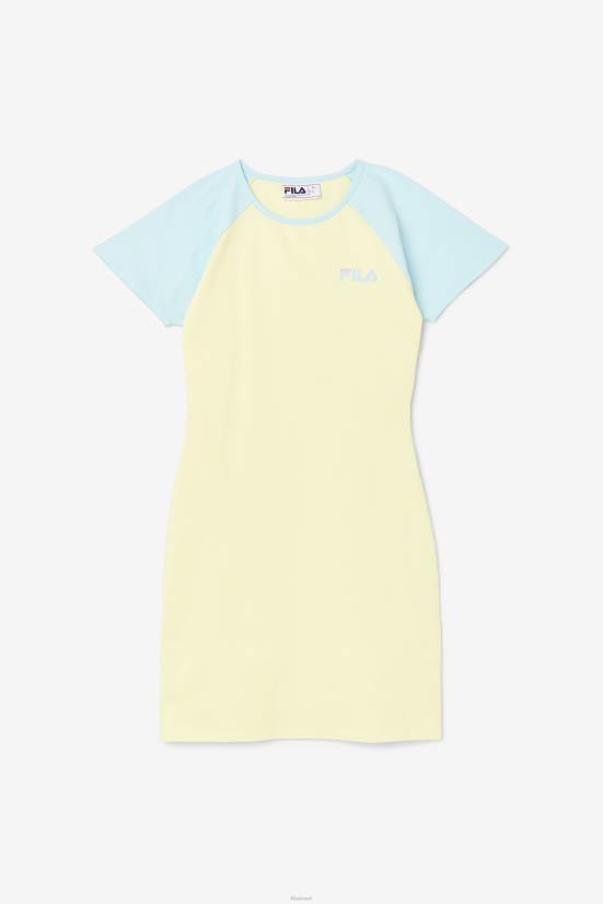 צהוב עדין FILA שמלת קירה פילה צהובה עדינה 68LF1550