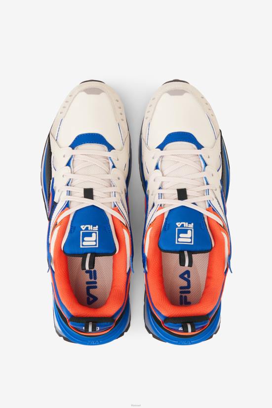 לבן/שחור/כחול FILA סנדנל פילה לבן/שחור/כחול לגברים 68LF156