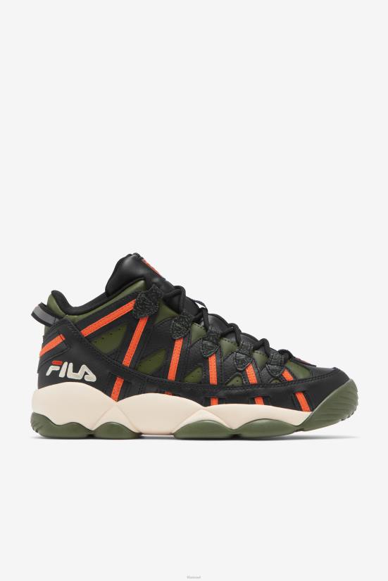 עירית / אקרו / שחור FILA ספגטי סטאקהאוס לגברים של עירית/אקרו/שחור פילה 68LF159