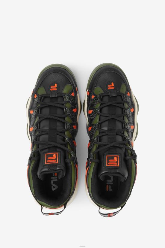 עירית / אקרו / שחור FILA ספגטי סטאקהאוס לגברים של עירית/אקרו/שחור פילה 68LF159