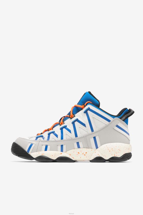 לבן/כסוף אפור/כחול FILA ספגטי סטאקהאוס פילה לגברים לבן/כסף אפור/כחול 68LF165