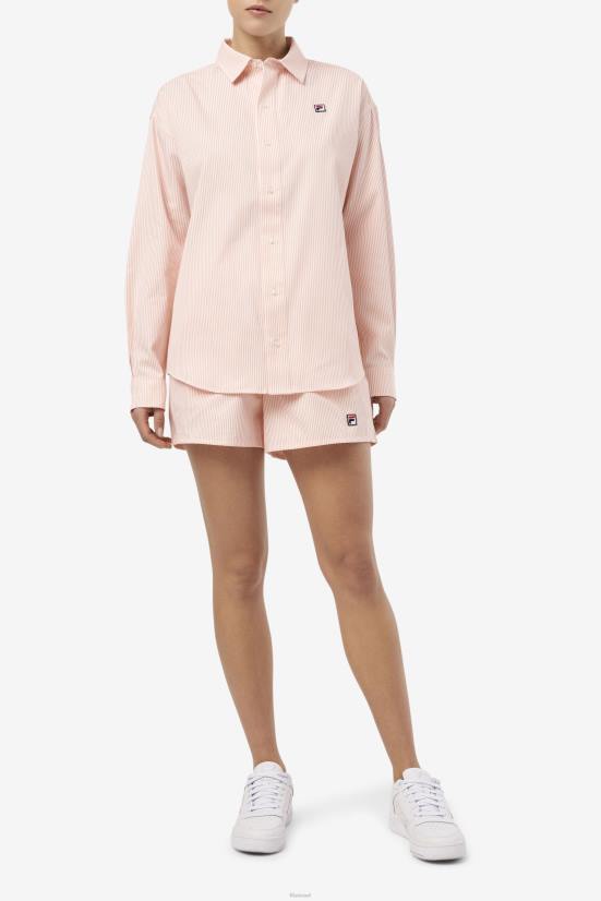 אלמוגים שקד/לבן FILA אריאלה קצר פילה אלמוג שקד/לבן 68LF1694