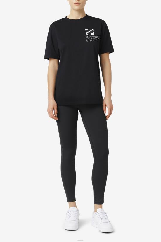 שָׁחוֹר FILA ביצוע עדין חותלת פילה שחור 68LF1706