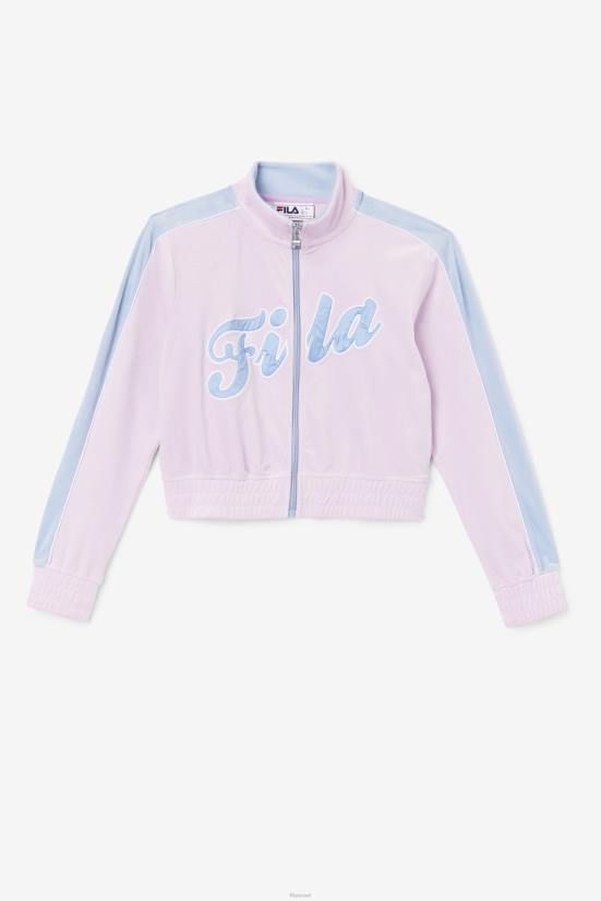 סחלב/כחול/לבן FILA מעיל קטיפה ולרי פילה סחלב/כחול/לבן 68LF1766