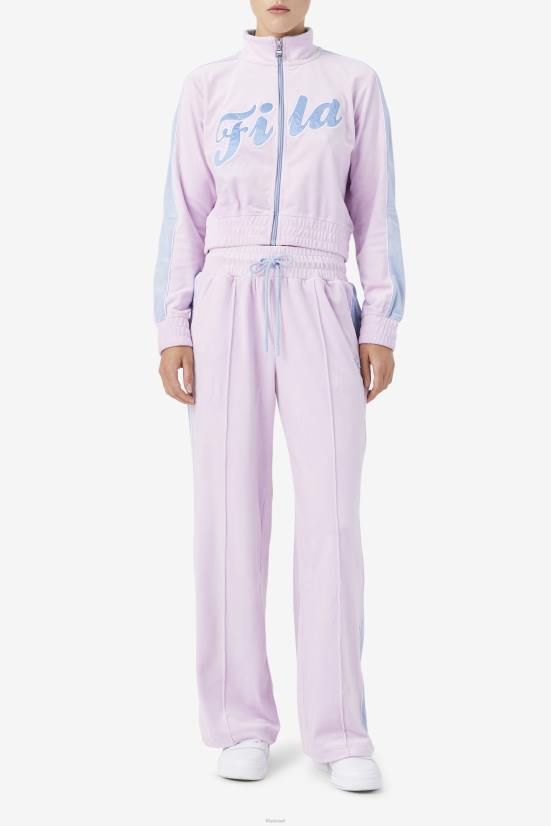 סחלב/כחול/לבן FILA מעיל קטיפה ולרי פילה סחלב/כחול/לבן 68LF1766