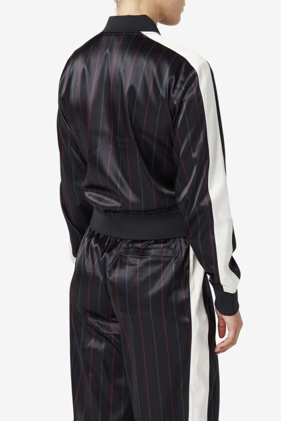 שחור/טופו FILA מעיל טרנינג סאטן פארה פילה שחור/טופו 68LF1778