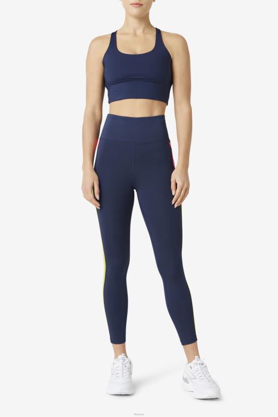 חיל הים FILA למעלה חזיית צלב גב טופ נייבי פילה 68LF1793