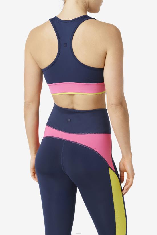 חיל הים/אזליה/גופרית FILA חזיית חזיית ריסרבק עילית ניבי/אזליה/סולפור פילה 68LF1805