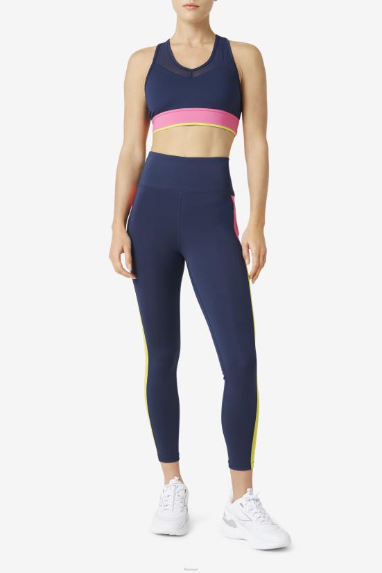 חיל הים/אזליה/גופרית FILA חזיית חזיית ריסרבק עילית ניבי/אזליה/סולפור פילה 68LF1805