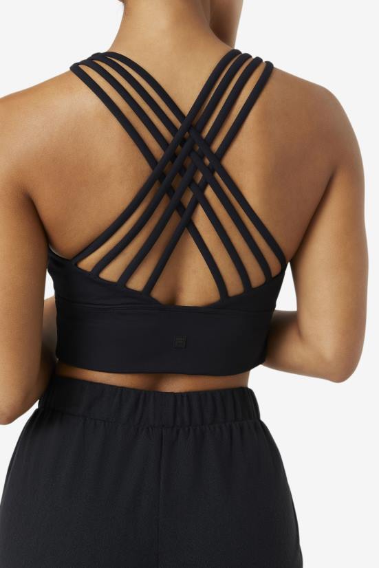 FILA פילה חזיית ספורט עם צוואר גבוה 68LF1811