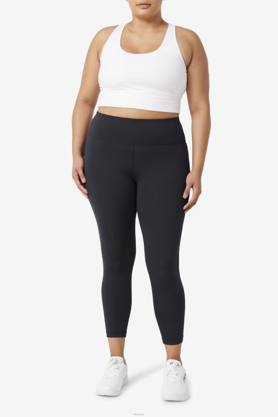 לבן FILA למעלה חזיית צלב גב טופ פילה לבן 68LF1826