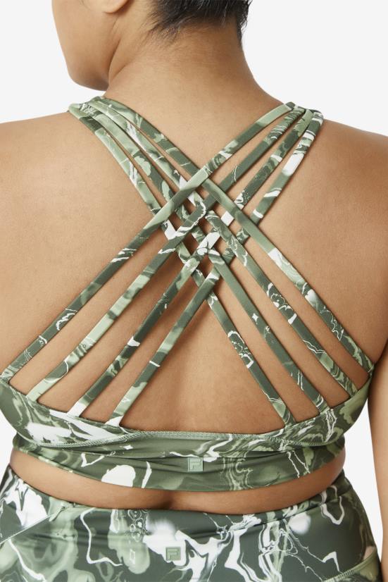 שיש בזיליקום FILA שיש בזיליקום חזיית ספורט מוגבהת צוואר גבוה פילה 68LF1842