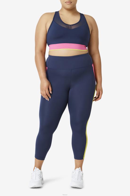 חיל הים FILA טופ חזיית ריסרבק פילה נייבי עילוי 68LF1852