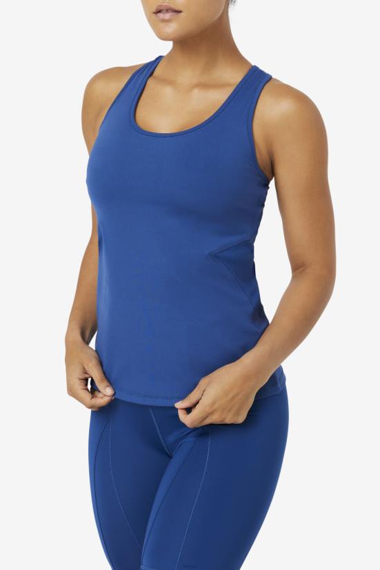 אדמונית נייבי/שחור FILA גופיית ריסרבק רומם פתוח פילה נייבי אדמונית/שחור 68LF1874