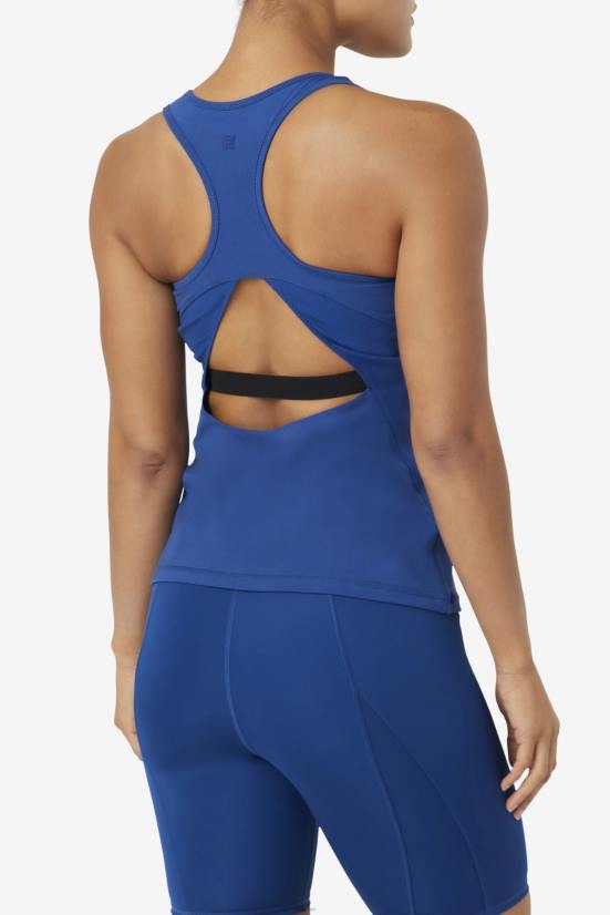 אדמונית נייבי/שחור FILA גופיית ריסרבק רומם פתוח פילה נייבי אדמונית/שחור 68LF1874